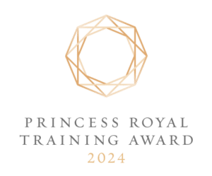 Princess Royal Training Award 2024 logo.