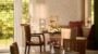 Cosy cafe with afternoon tea setup by window.